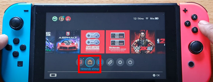 install youtube on switch