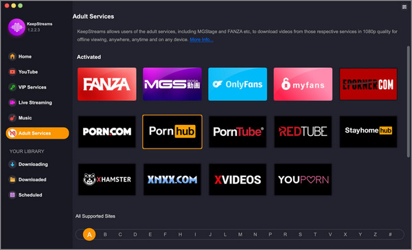 Top 6 Pornhub Downloader Apps-KeepStreams for Pornhub