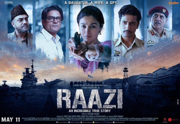 Hindi movies on Amazon Prime Raazi