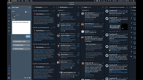 Best Private Twitter Viewer TweetDeck